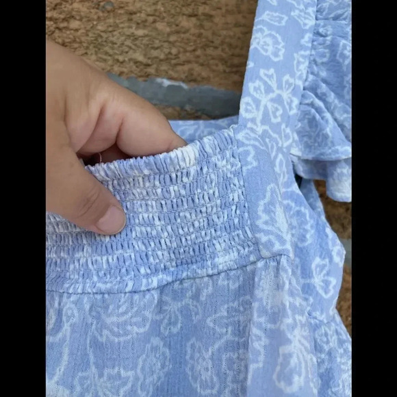 By the river KAYLEE FLUTTER SLEEVE dress small - Picture 11 of 16